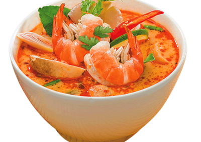 Romige Thaise Tom Yum soep – dinnerkit