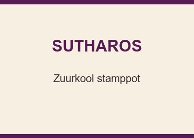 Pittige zuurkool stamppot